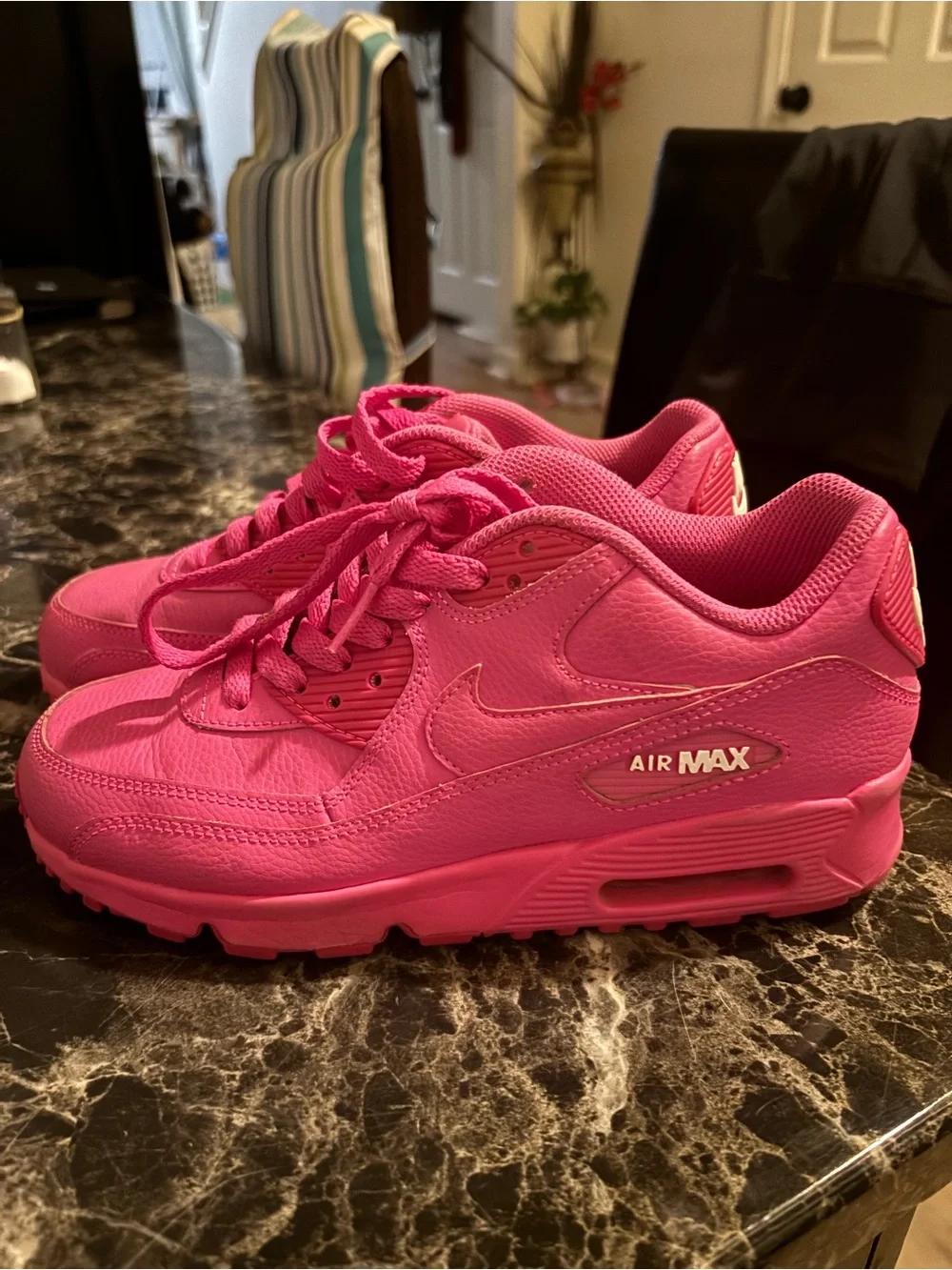 Nike Women’s Air Max 90 Hot Pink Sneakers